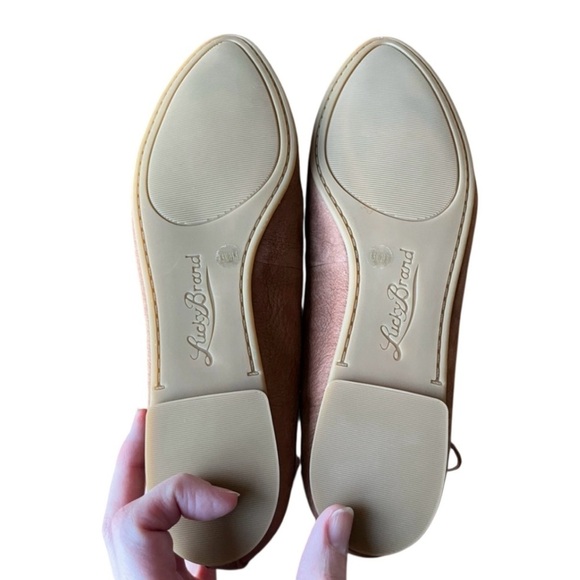 Lucky Brand Women's Aviee Lace-Up Ballet Flats Size 9.5 - Picture 7 of 8